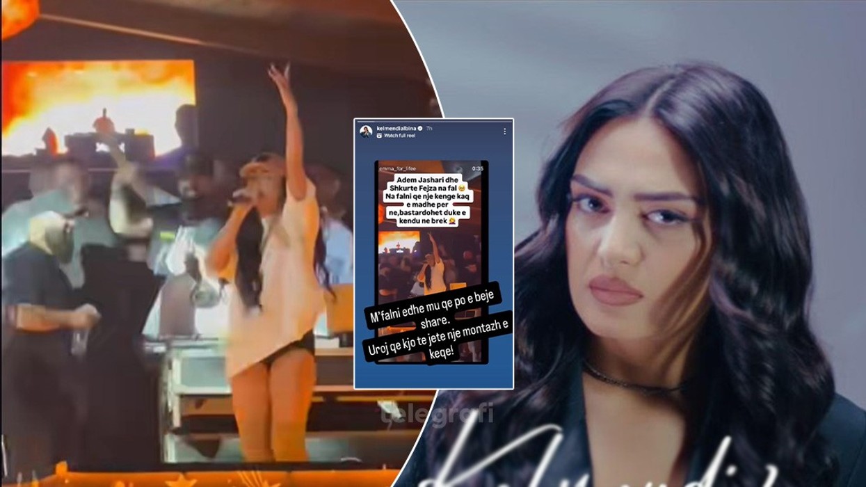“Një këngë kaq e madhe, bastardohet duke u kënduar në brekë” - videoja që po komentohet gjerësisht, reagon Albina Kelmendi