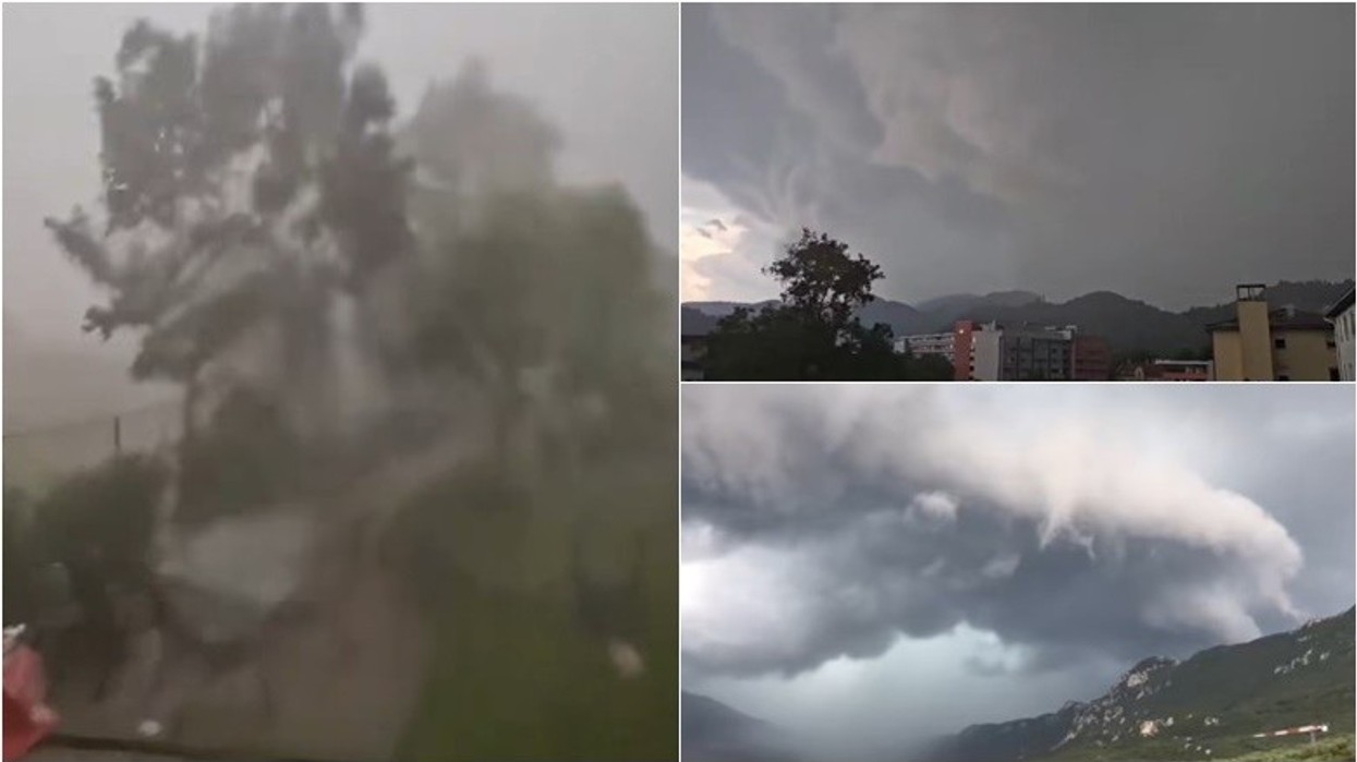 Stuhi të fuqishme godasin Slloveninë, mijëra banorë pa energji elektrike, dëme të shumta në disa zona – alarmi ngritet edhe në Kroaci