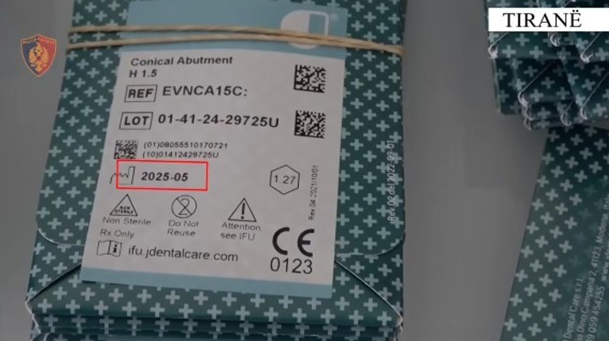 Kryenin shërbime dentare me preparate pa afat, arrestohen dy stomatologë në Tiranë - procedohen penalisht 12 punonjës