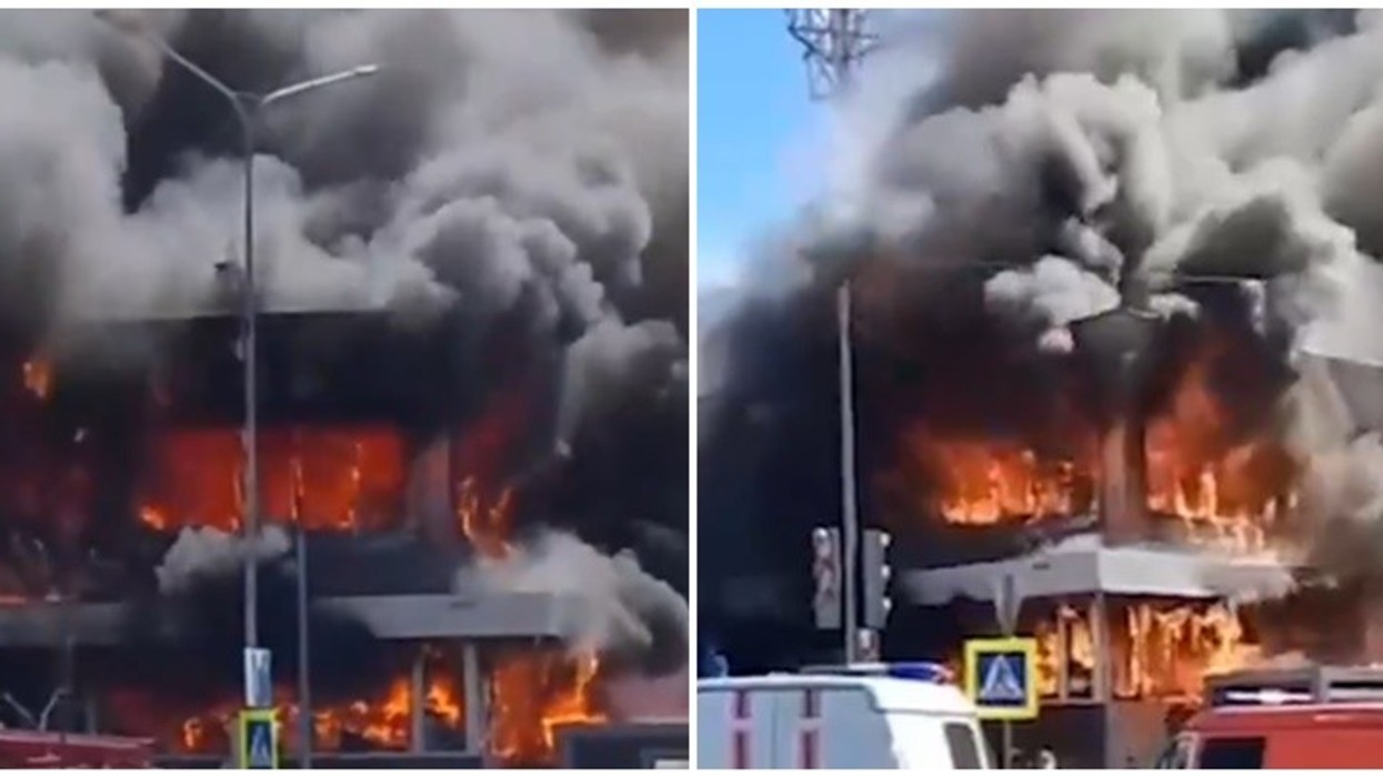 Tragjedi në Rostov të Rusisë - digjet qendra tregtare me dronë ushtarakë, humbin jetën dy persona