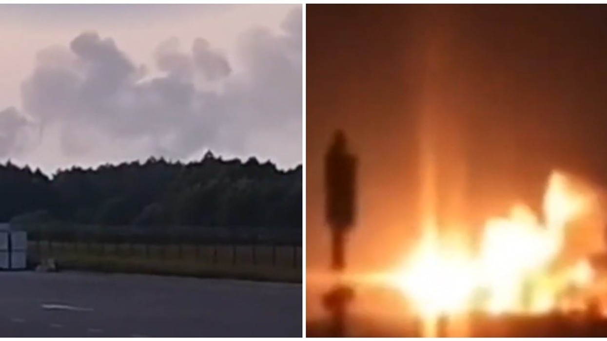 Sulme me dron në Rusi - goditen frabrika, stacione treni dhe qendra logjistike