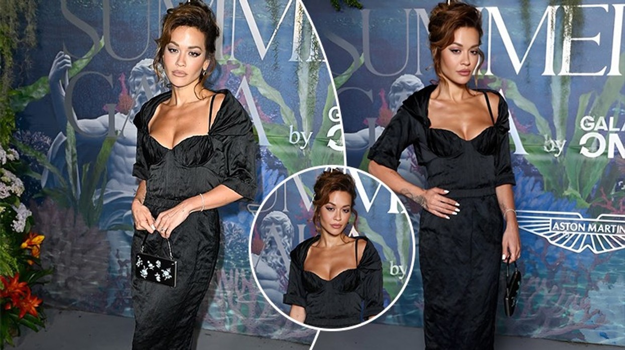 Rita Ora tërheq vëmendjen me një fustan të zi elegant në mbrëmjen 'Gala One' në Saint-Tropez