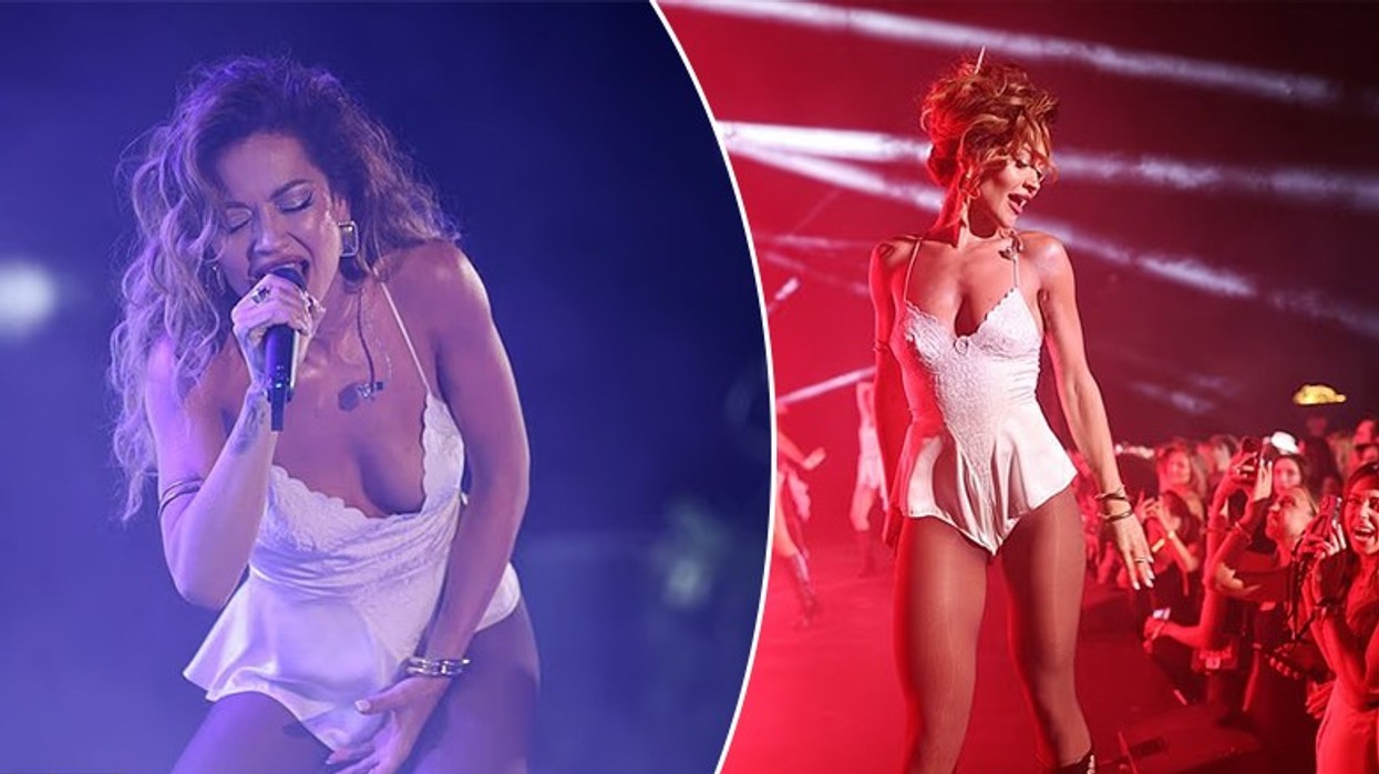 Rita Ora shkëlqen me dukjen provokuese dhe performancën e zjarrtë në Saint-Tropez