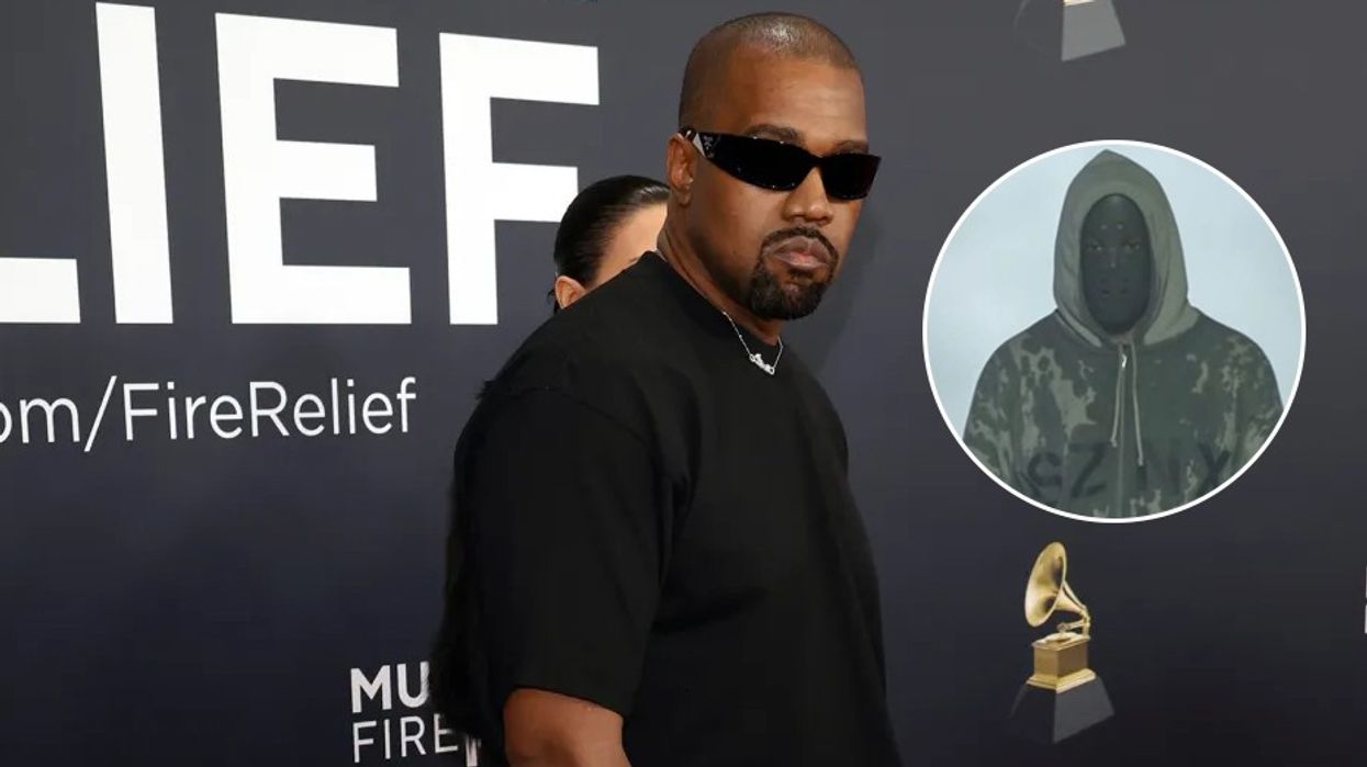 Postimi më i çuditshëm i Kanye West deri më tani në rrjetet sociale: Ai pozoi në një fotografi me maskë dhe një bluzë me kapuç