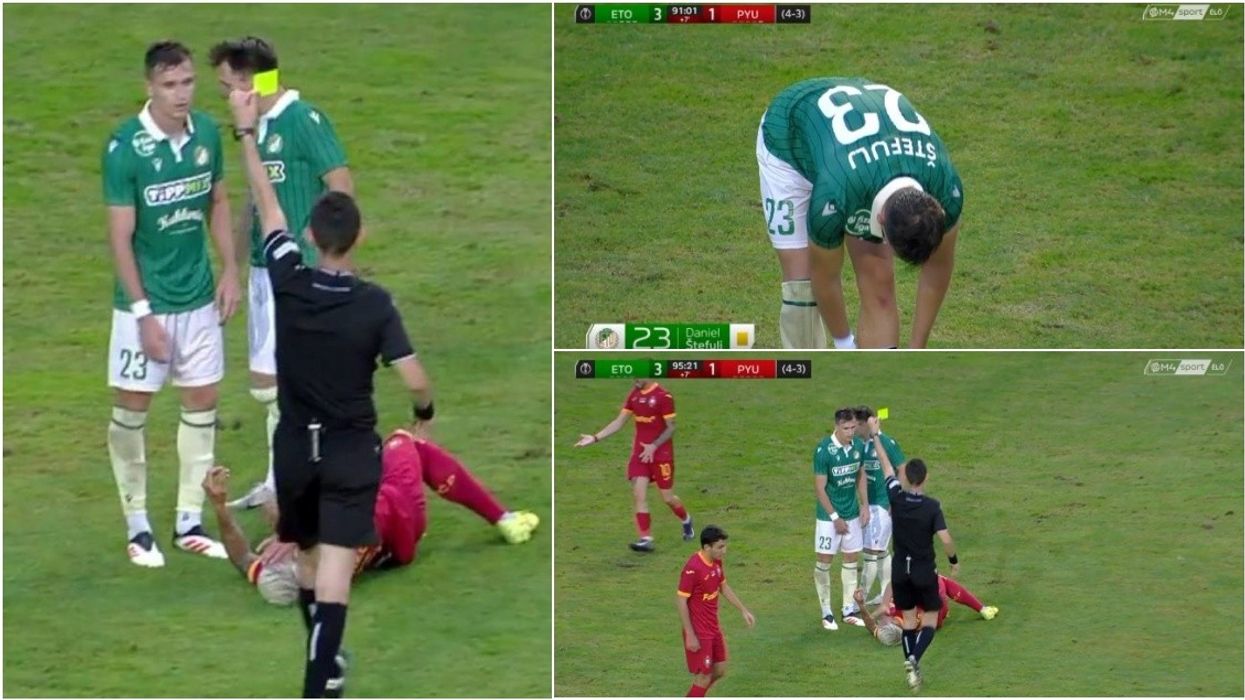 Gjyqtari kosovar bën gafën e pafalshme – ndëshkon lojtarin me dy kartonë të verdhë, por nuk e përjashton