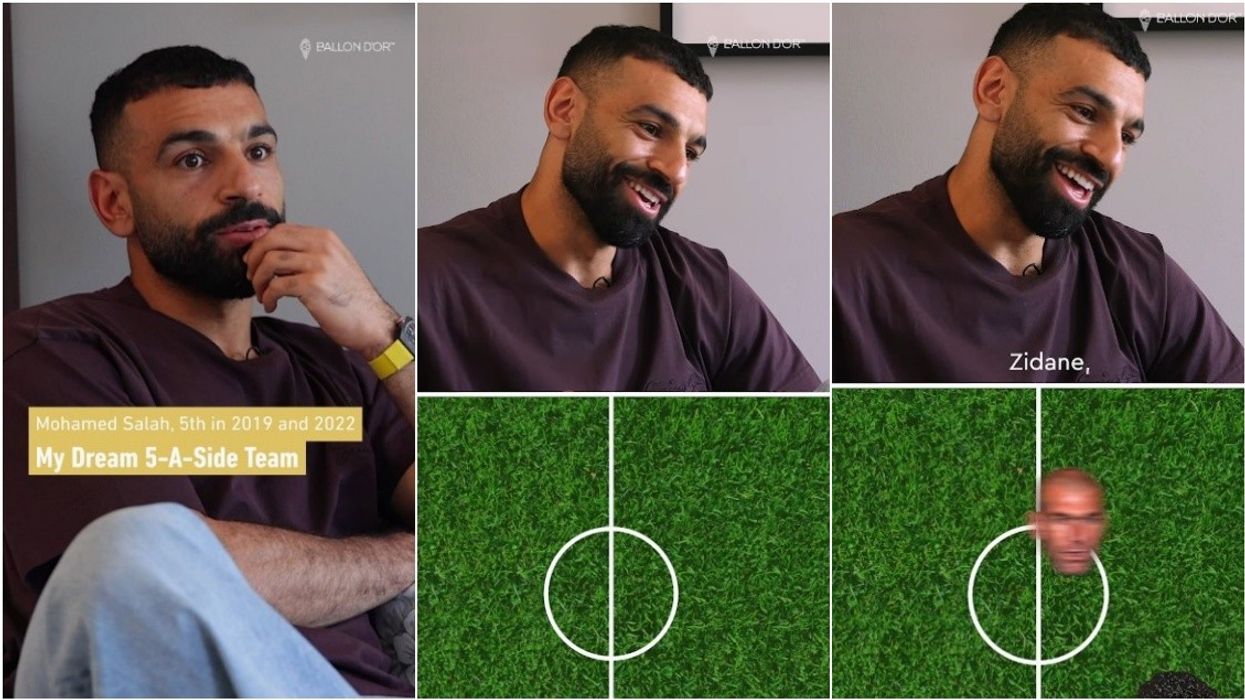 Ekipi i jashtëzakonshëm, Salah zgjedh formacionin të ëndrrave me pesë lojtarë