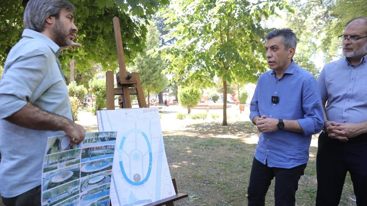 Izet Mexhiti prezanton projektin për parkun e ri në Çair