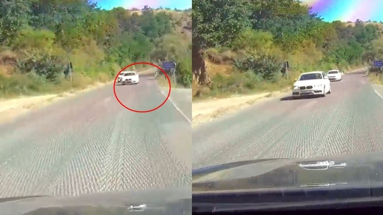 Tejkalim i rrezikshëm në rrugën për Gjilan – familja e mërgimtarit nga Anglia i shpëton për pak aksidentit fatal