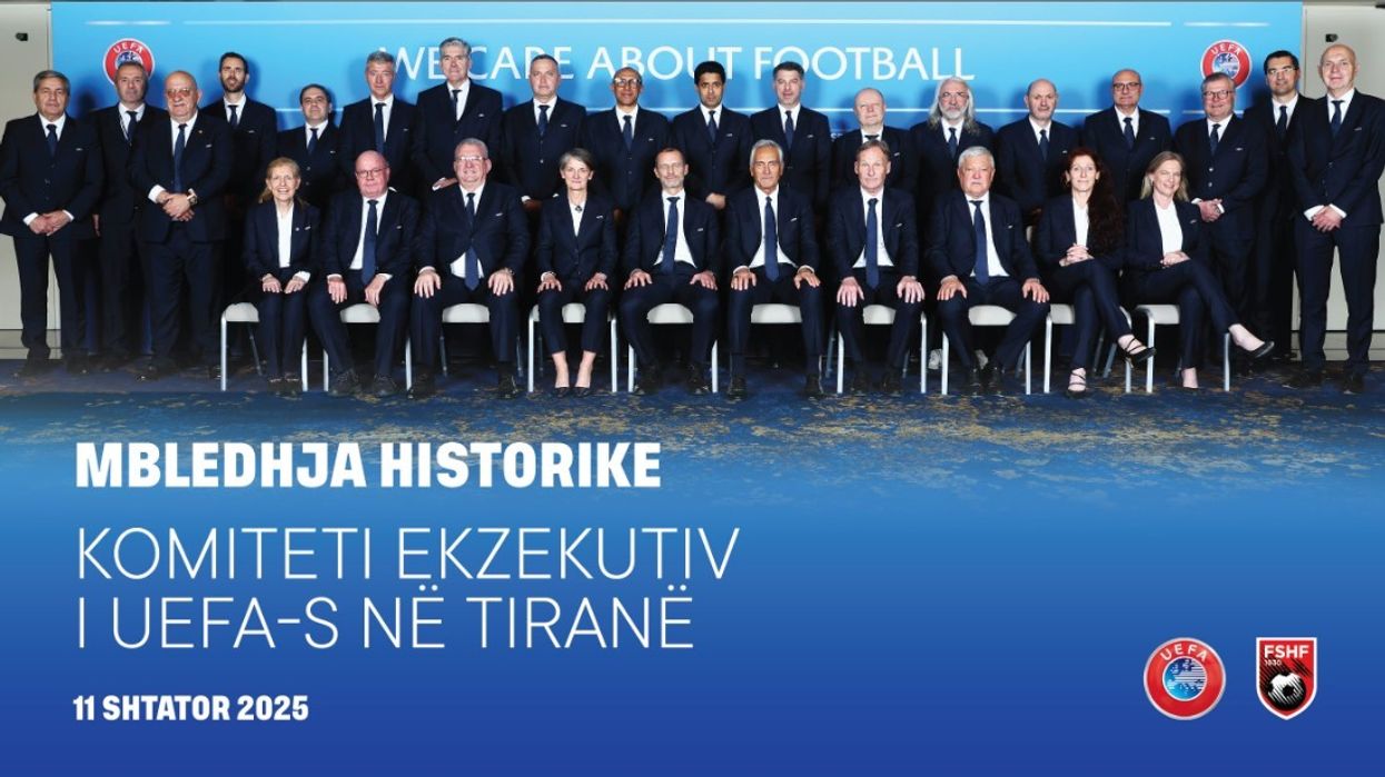 Komiteti Ekzekutiv i UEFA-s do të mbajë mbledhjen e radhës në Tiranë - shumë figura të mëdha të futbollin zbarkojnë në kryeqytetin shqiptar