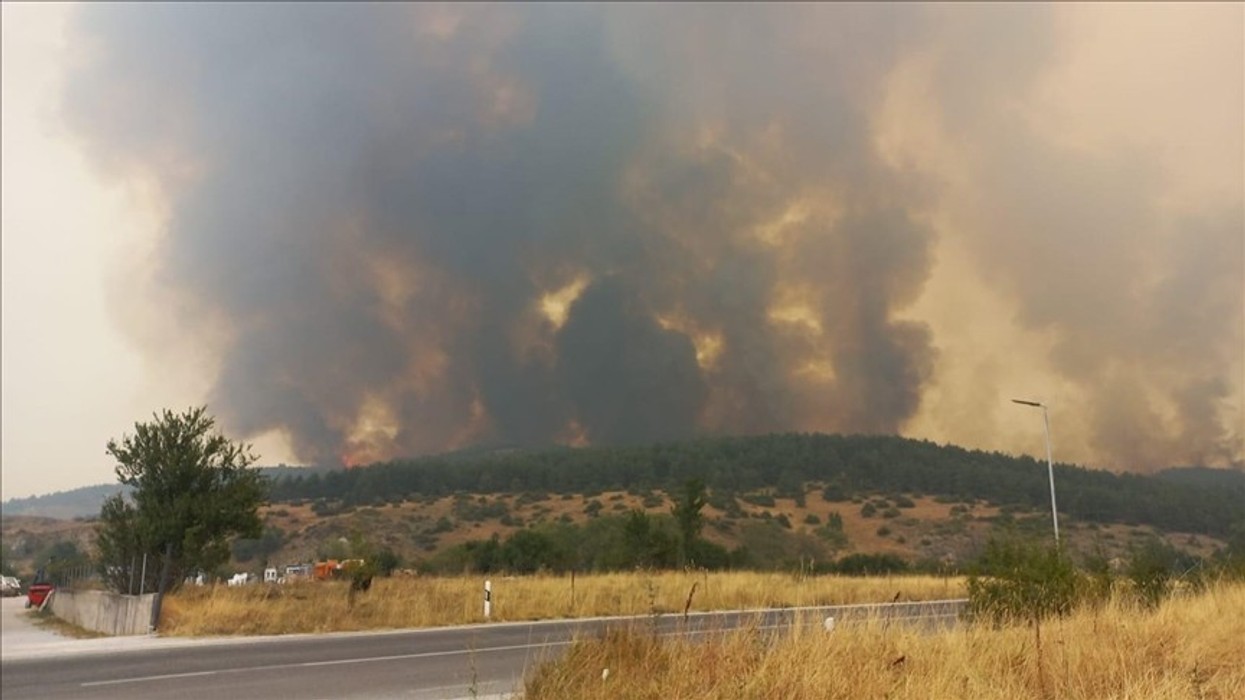 Rihapet pika kufitare në Glloboqicë, pas lokalizimit të zjarreve në Maqedoninë e Veriut