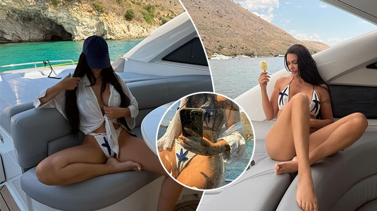 Zaimina Vasjari shkëlqen në pozat e reja nga jahti luksoz, ndërsa vë në pah linjat trupore në paraqitje me bikini