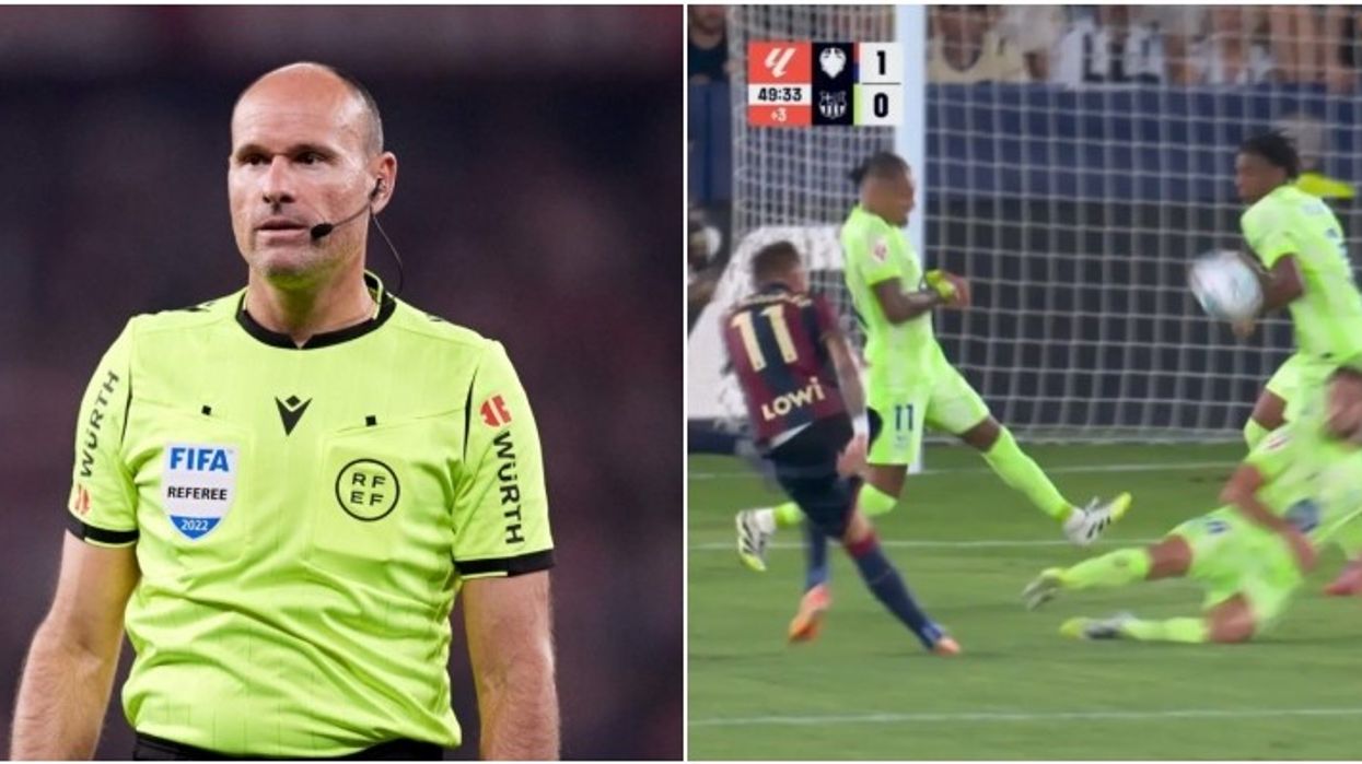 Ish-gjyqtari i njohur Mateu Lahoz tregon se a ishte penallti rasti i Baldes ndaj Levantes