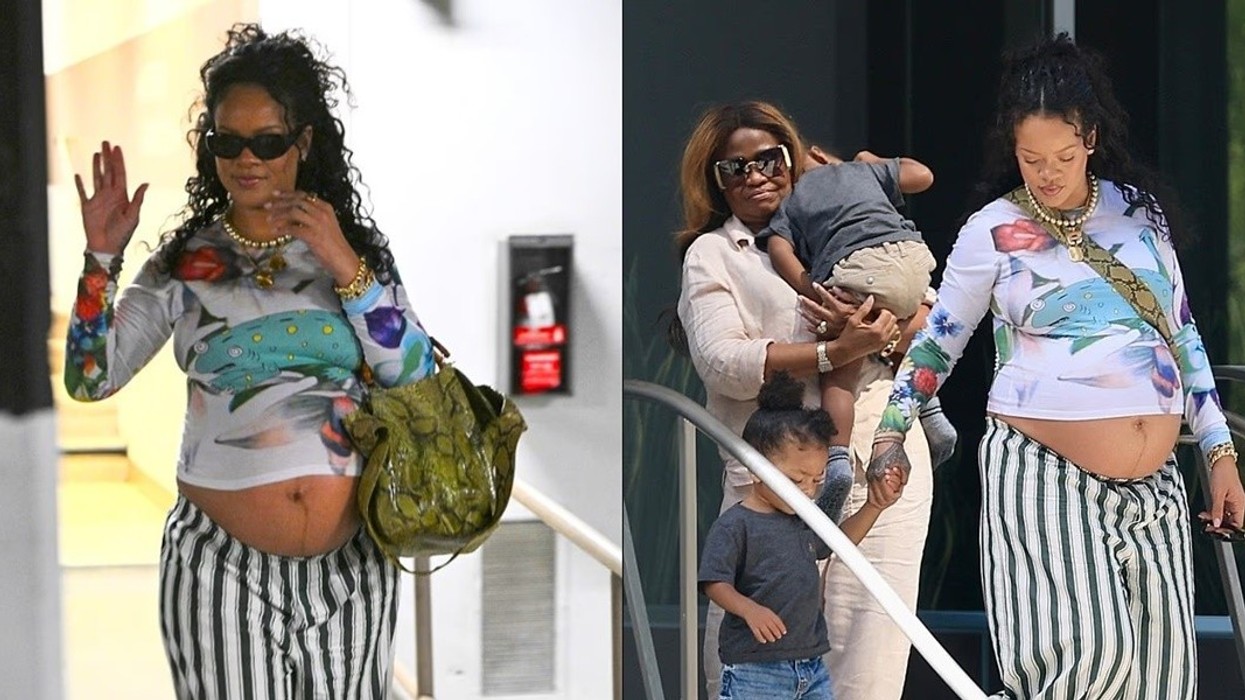 Rihanna shfaq barkun e saj të rrumbullakosur në Los Angeles, duke pritur fëmijën e tretë me ASAP Rocky