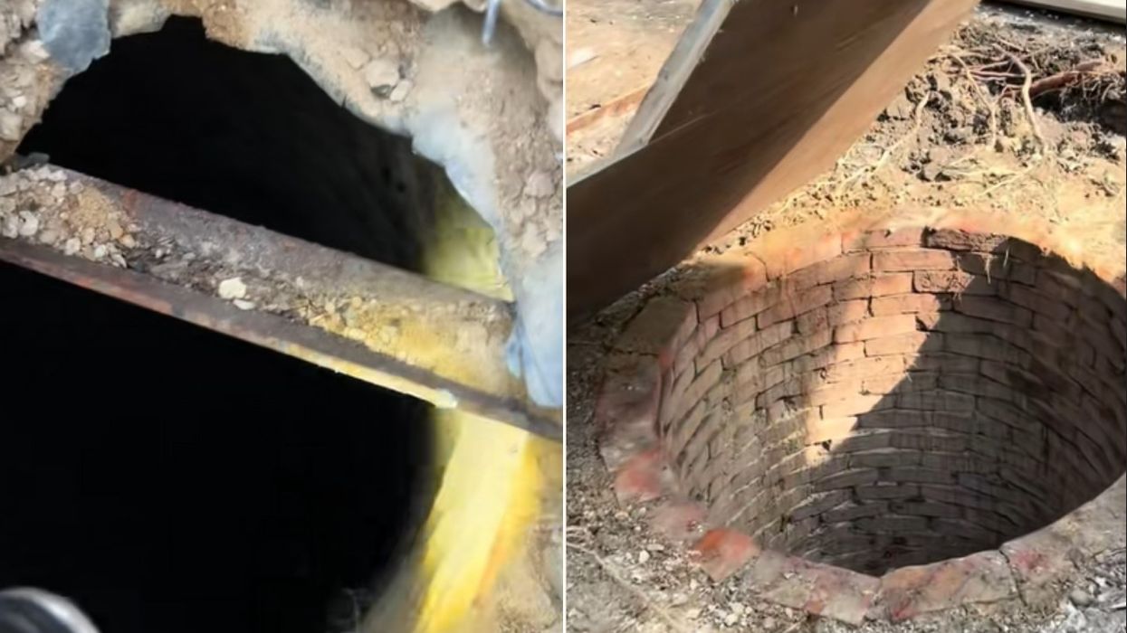 Blenë shtëpinë 400-vjeçare dhe zbuluan një bunar të “fshehur” në kopsht