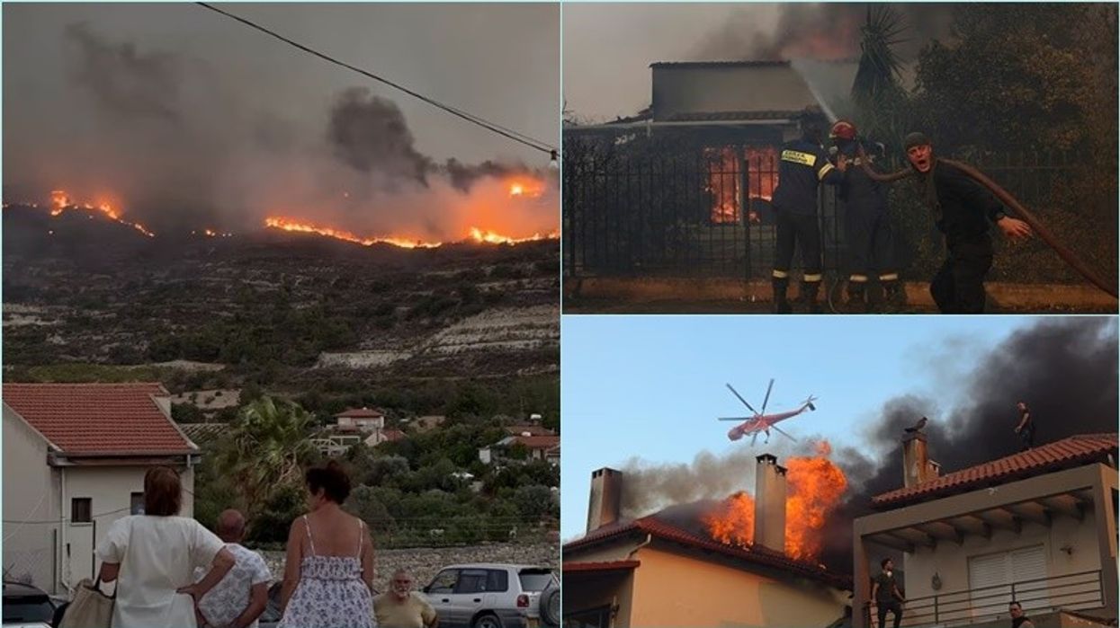 "U shkaktuan nga një cigare": Detaje rreth zjarreve në Qipro që 'dogjën dy persona' dhe i shndërruan qindra struktura në hi