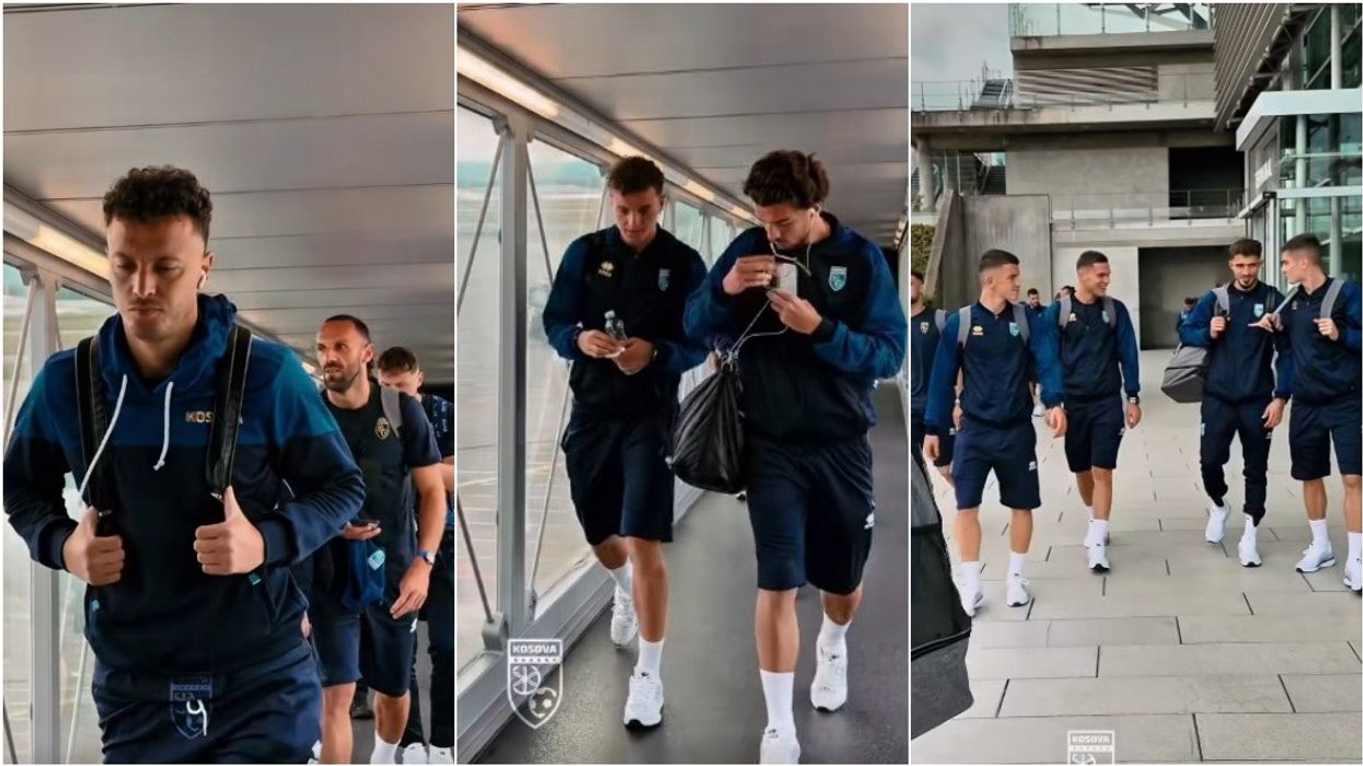Dardanët arrijnë në Bazel para sfidës me Zvicrën