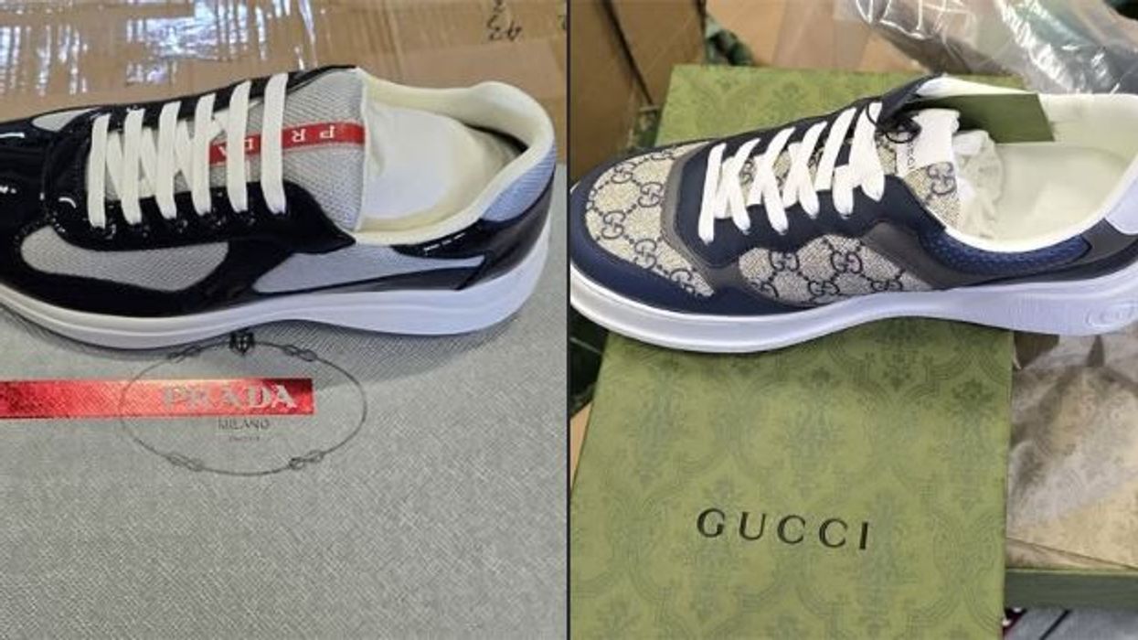 Dogana asgjëson mallra të falsifikuara në Aeroportin e Prishtinës