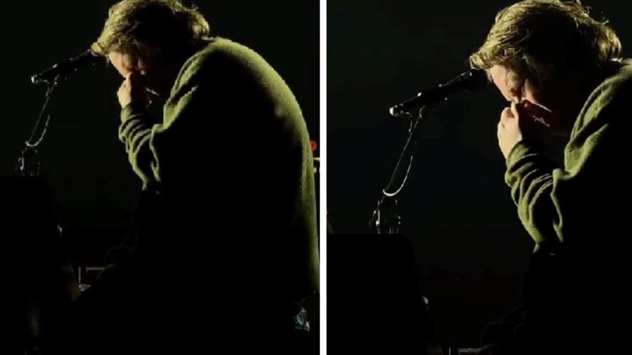 Lewis Capaldi u rikthye në skenë me lot në sy: Faleminderit që më pritët