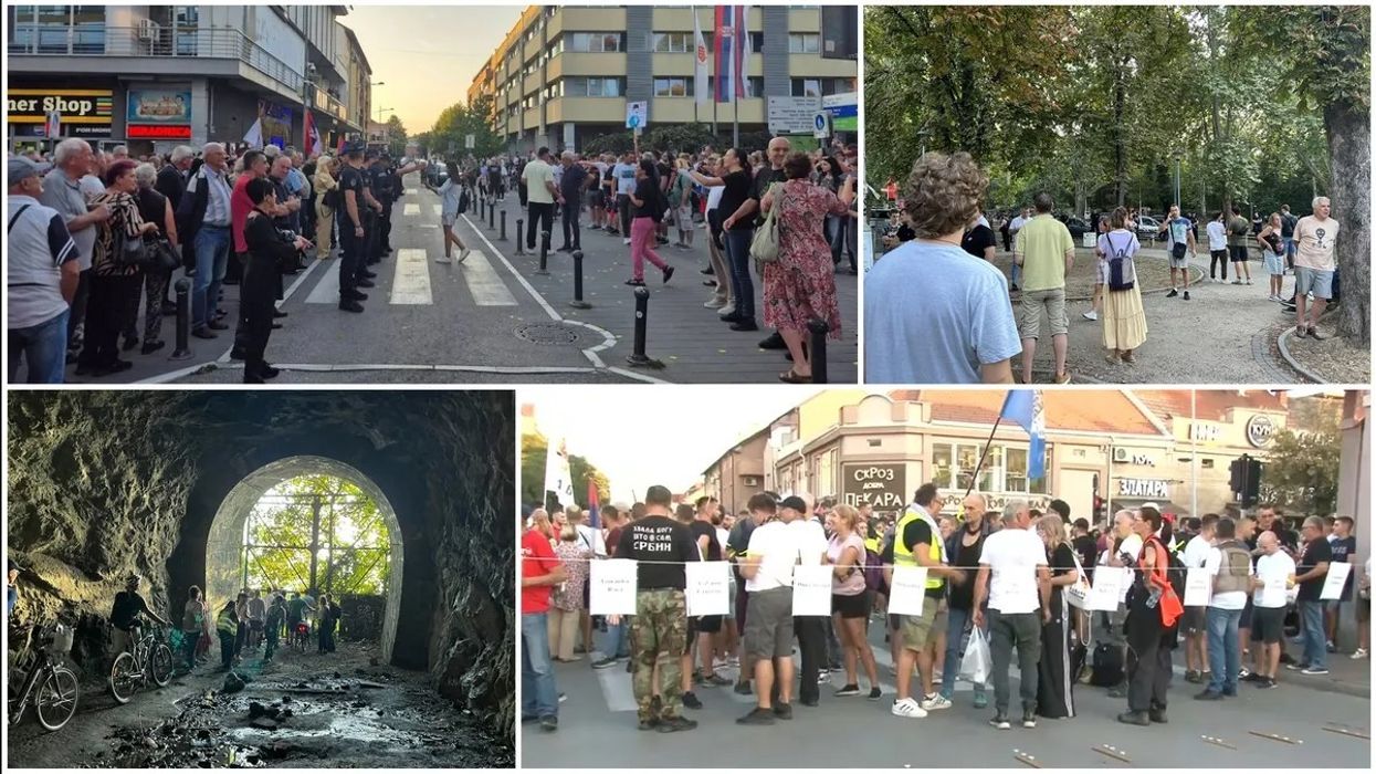 Tubimet paralele në disa qytete të Serbisë: Vuçiq në Vozhdovc, incidente në Kralevë dhe Novi Sad