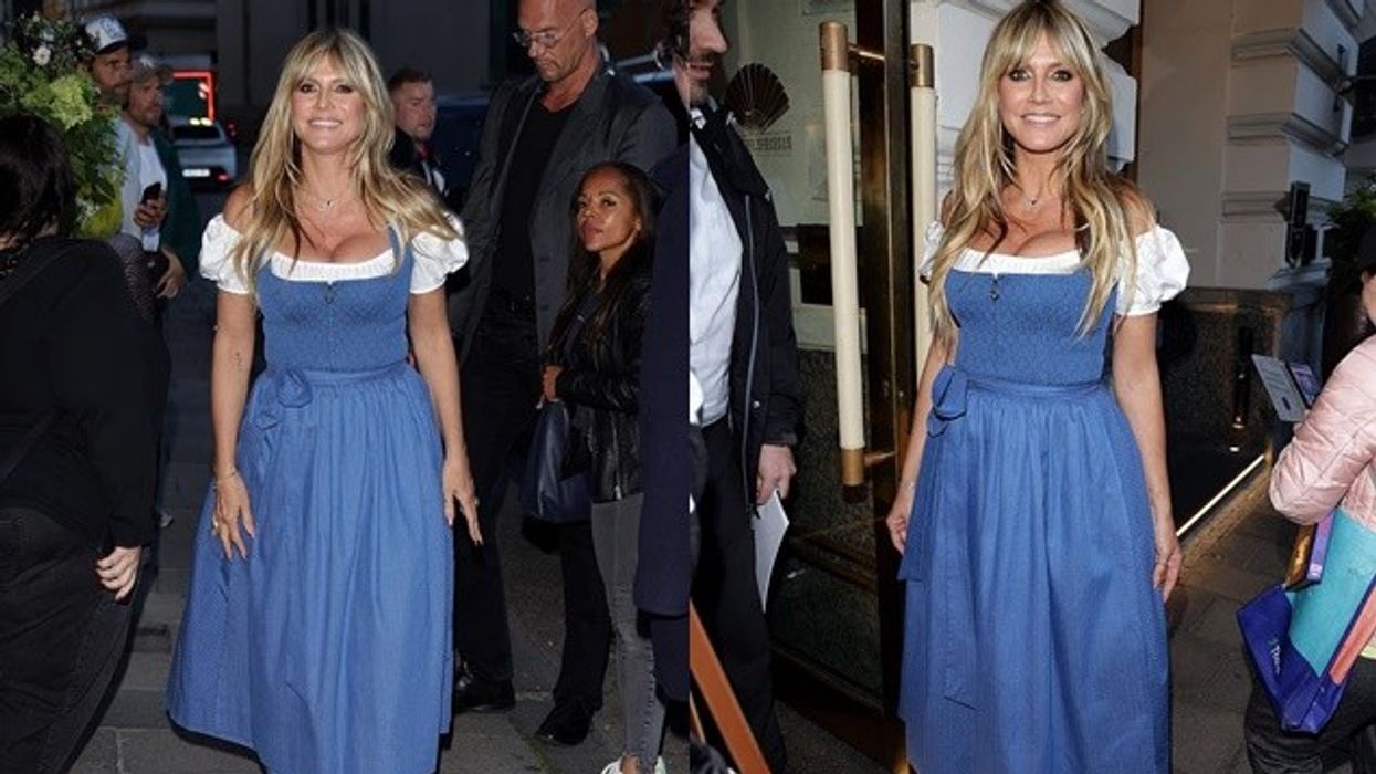 Heidi Klum dukej mahnitëse me veshjen e saj tradicionale në Oktoberfest