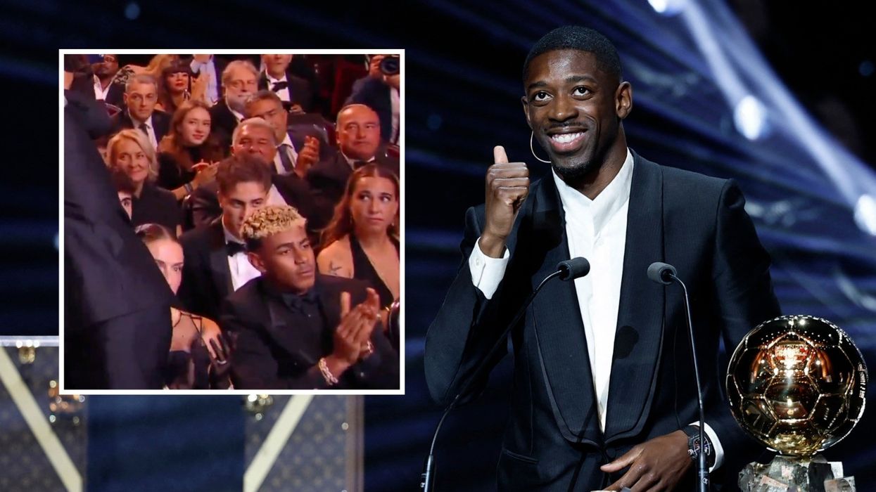 Bëhet viral reagimi plot mllef i Yamal kur dëgjoi se Dembele fitoi Topin e Artë