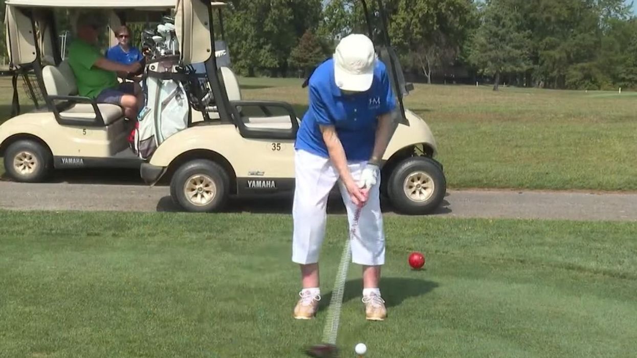 Murgesha nga Ohio feston 105-vjetorin e lindjes me një lojë golfi