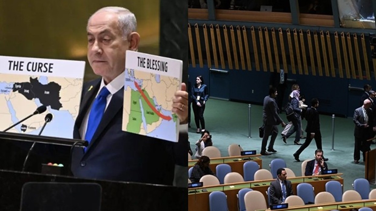 OKB, fjalimi i Netanyahut ndërpritet nga fishkëllimat - diplomatët largohen nga salla