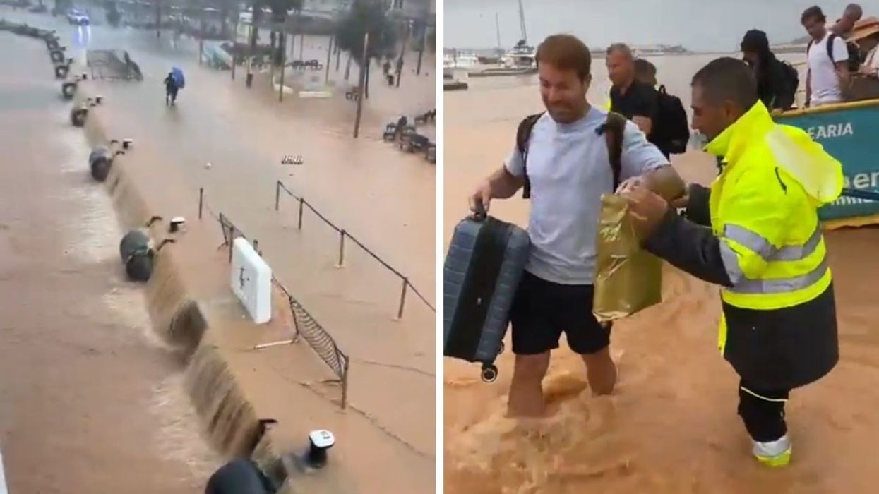 Uragani godet Ibizën