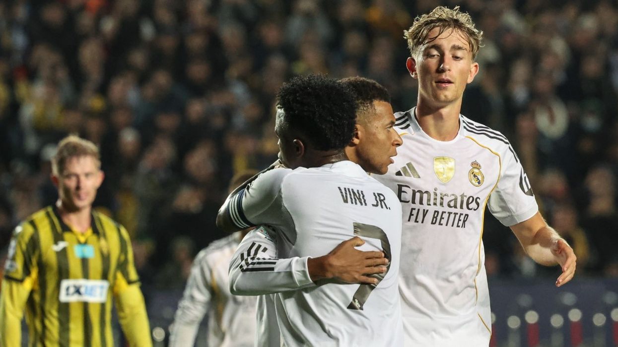 Real Madridi me fitore të thellë ndaj Kairat Almaty, shkëlqen Mbappe me het-trik