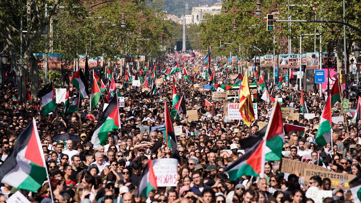 Barcelona marshon për Palestinën, mbi 70 mijë njerëz kërkojnë fundin e luftës