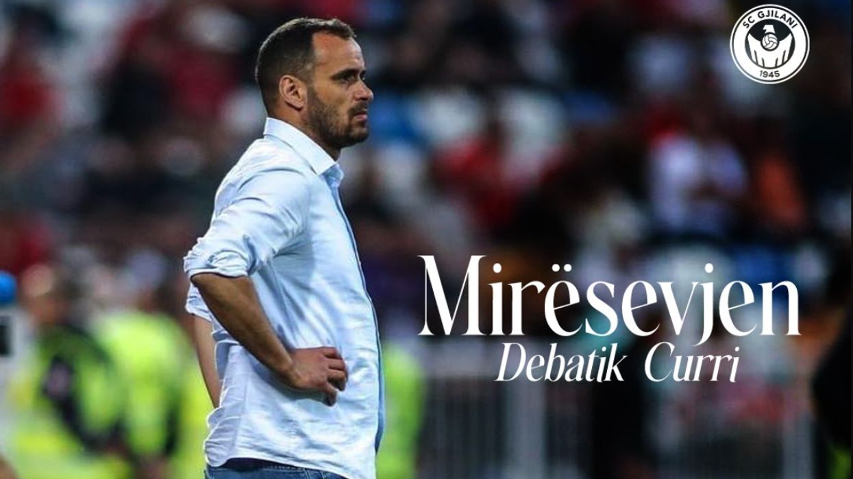 Zyrtare: Debatik Curri, trajner i ri i Gjilanit