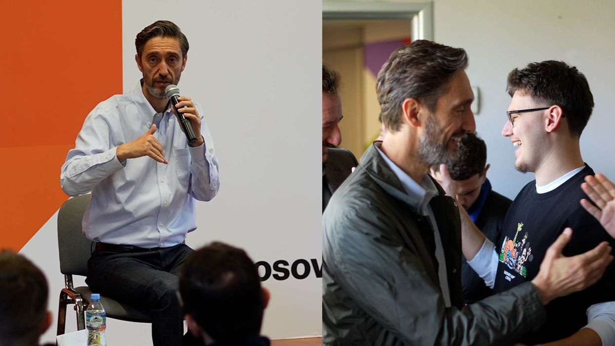 Uran Ismaili në takim me studentët: Të rinjtë, pjesë e ndryshimit që po vjen në Prishtinë më 12 tetor