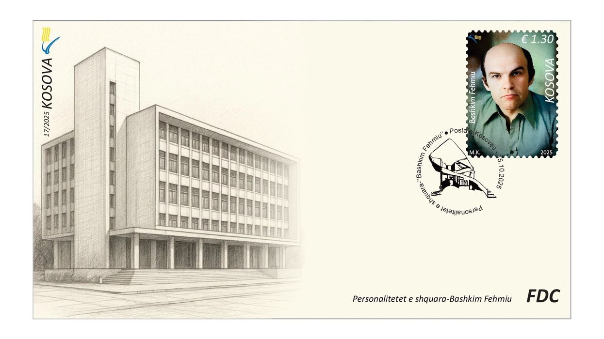 Posta e Kosovës lëshon pullën kushtuar arkitektit të shquar Bashkim Fehmiu