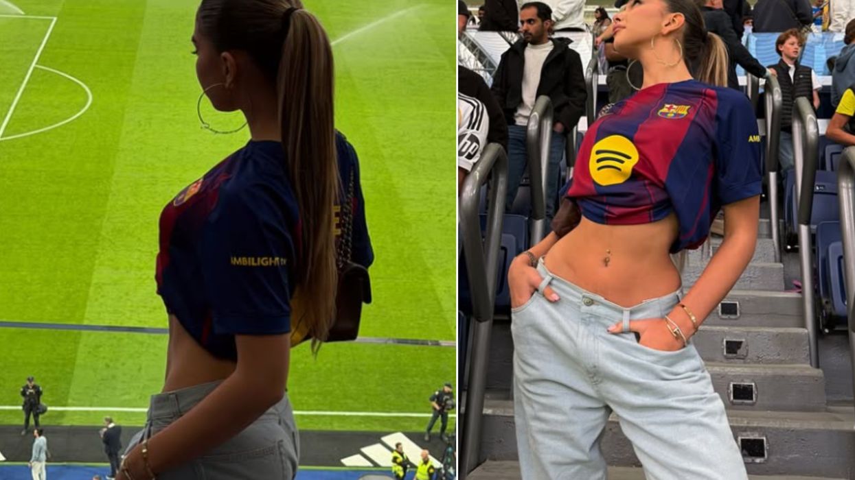 Franceska Rrustemi, modelja shqiptare që mori gjithë vëmendjen në Santiago Bernabeu