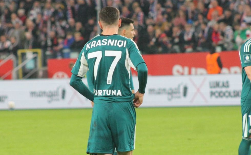 Ermal Krasniqi gjen rrjetën në Poloni, e shpëton Legia Varshavën nga humbja prej Lodz