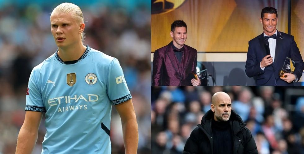 Pep Guardiola e krahason sërish Haalandin me Messin e Ronaldon: Ky është niveli i tij