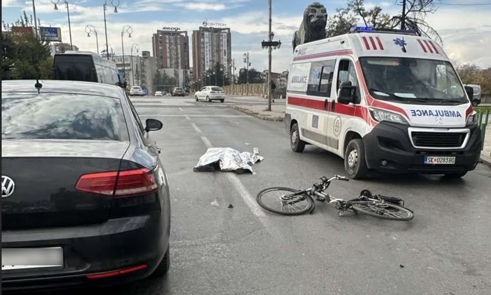 Arrestohet shoferi që goditi për vdekje biçiklistin 78-vjeçar në Shkup