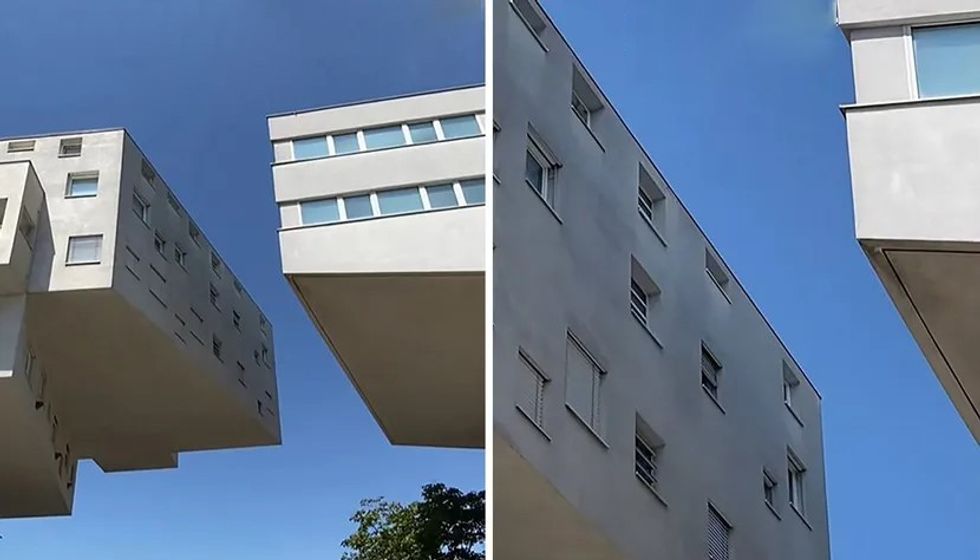 Imagjinoni të jetonit në një banesë pa mbështetje: Arkitektet zbuluan misterin e ndërtesave “fluturuese”