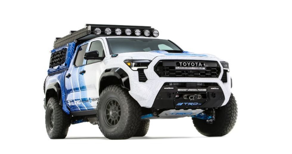 Toyota krijon konceptin Tacoma H2-Overlander me hidrogjen
