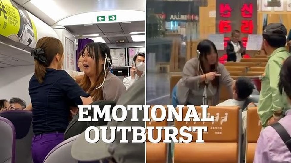 Deshi të ulej pranë të dashurit, pasagjerja gjatë fluturimit Vietnam-Kinë nxirret me dhunë për shkak të sjelljes së dhunshme