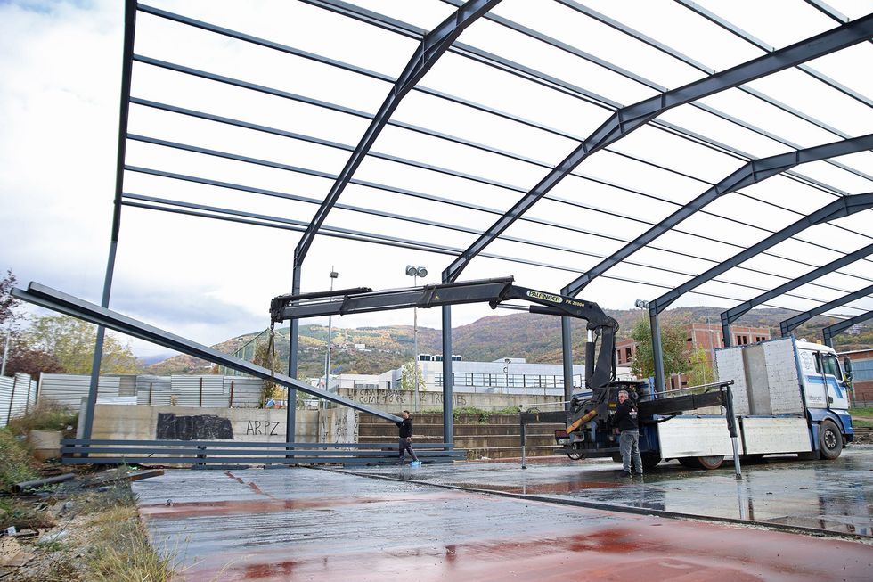 Prizreni do të ketë fusha moderne tenisi, punimet në fazën përfundimtare