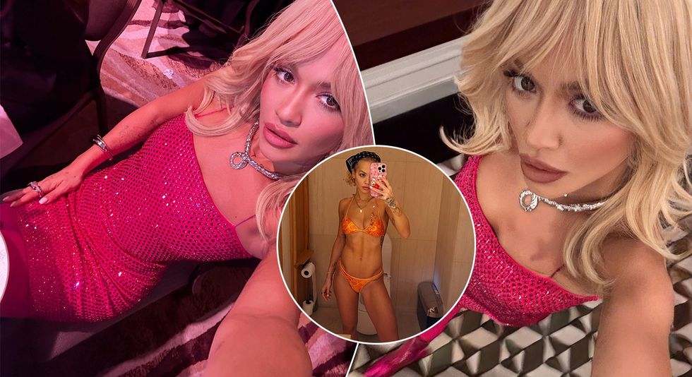 Rita Ora tregon muskujt e barkut në një fotografi me bikini, ndërsa kalon 24 orë në Londër dhe performoj në MITS Awards