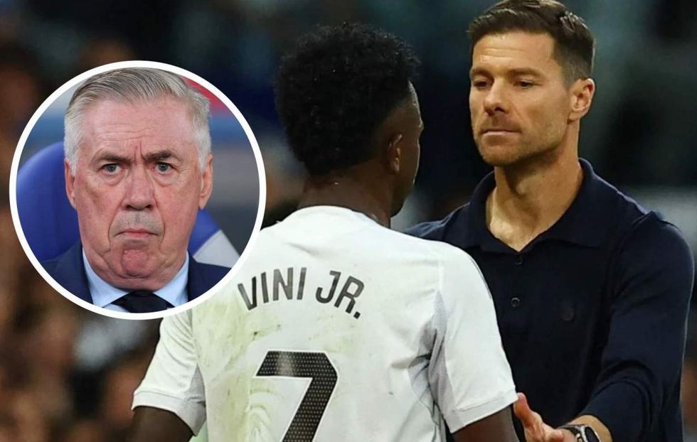 Carlo Ancelotti kritikon Viniciusin për veprimin që bëri pas zëvendësimit në ‘El Clasico’