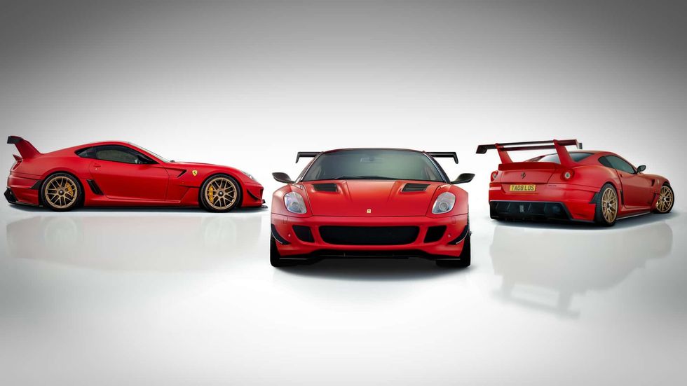 Kompania britanike që e shndërroi Ferrari 599XX në një veturë garash