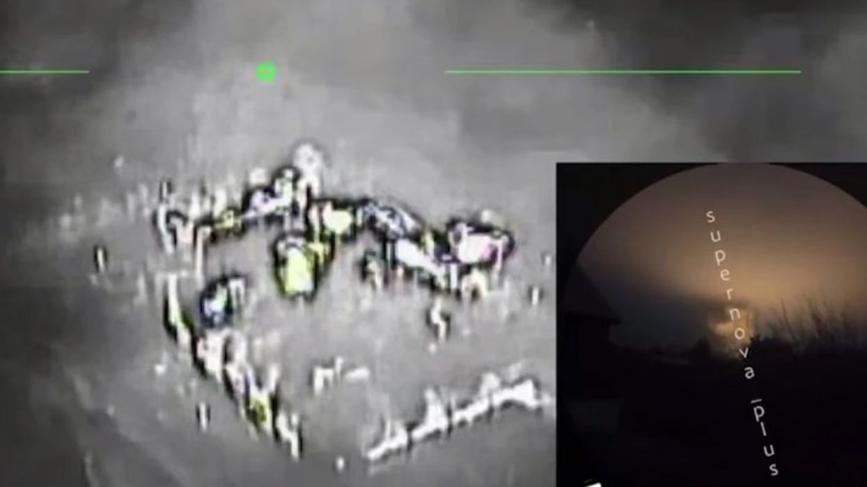 Forcat ukrainase postojnë video që tregon sulmin ndaj bazës së dronëve Shahed në Donetsk, 90 për qind e fluturakeve pa pilot të lëshuar godasin objektivin