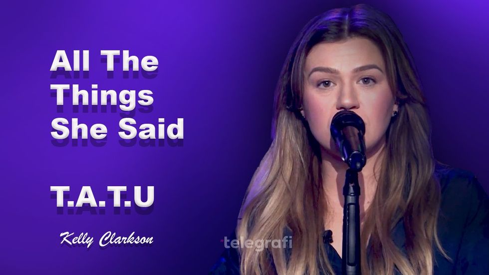 Kelly Clarkson ofron një interpretim të mrekullueshëm live të hitit ikonik “All The Things She Said” të t.A.T.u