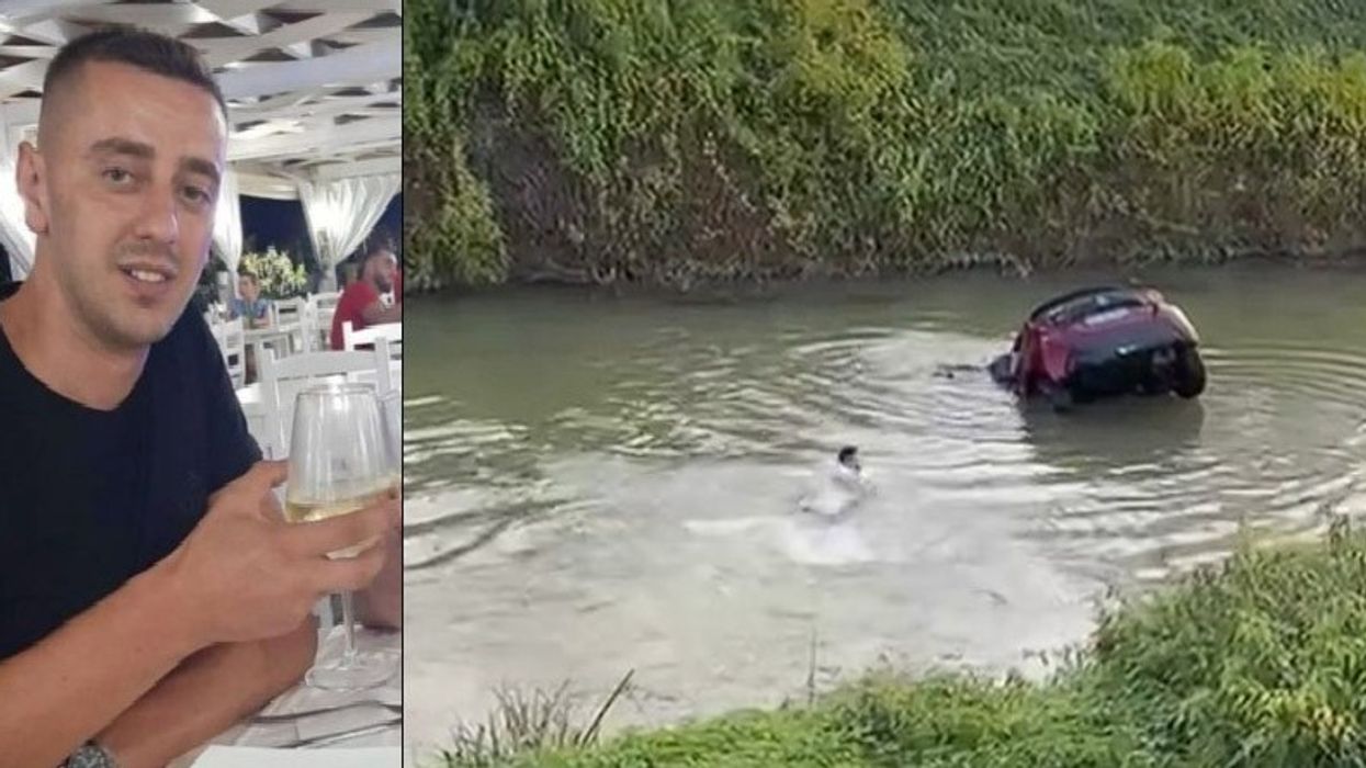 I riu shqiptar “hero” në Itali, shpëton të moshuarin që ra me makinë në ujë