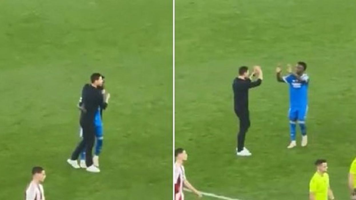 Arrihet “armëpushimi” mes Alonsos dhe Viniciusit, dyshja përqafohen pas fitores ndaj Olympiacosit