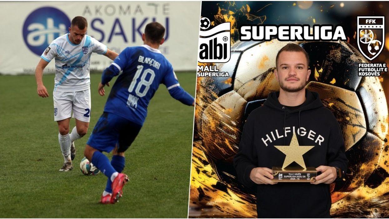 Vendimtar në fitoren ndaj Prishtinës, Donat Hsanaj më i miri i xhiros së 15-të