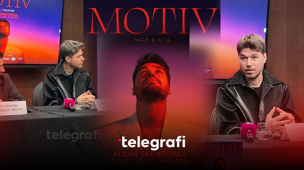 Alban Skenderaj sjell “Motiv” në Prishtinë: E nisëm për dy netë, nuk e mendoja kurrë që do përfundonim duke bërë katër